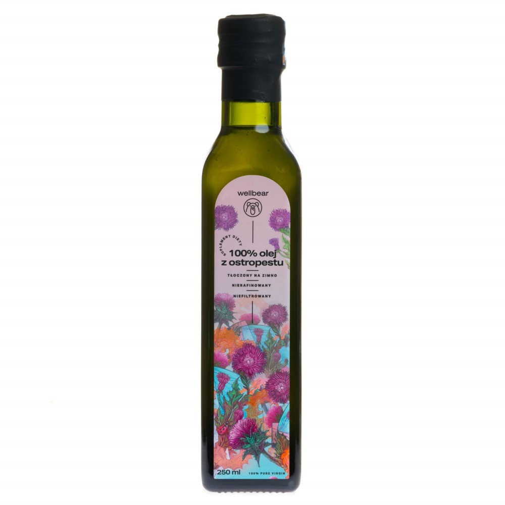 Wellbear šalto spaudimo erškėtuogių aliejus - 250 ml