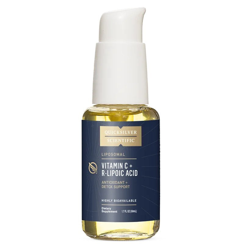 QUICKSILVER liposominis vitaminas C su R-lipoine rūgštimi, ES versija 50 ml