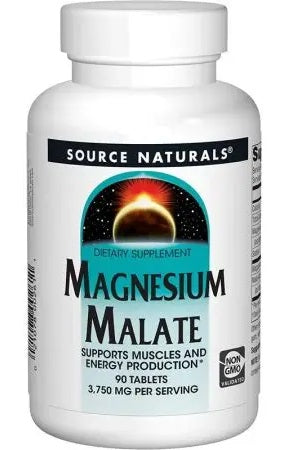 ŠALTINIS NATURALS Magnio malatas 90 tablečių