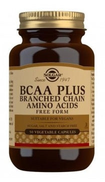 Solgar BCAA Plus laisvos formos 50 kapsulių