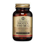 Solgar Biotinas 5000 mcg – Biotinas 5000 mcg 50 kapsulių