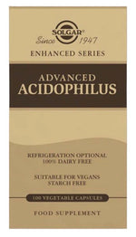 Solgar Advanced Acidophilus 100 kapsulių