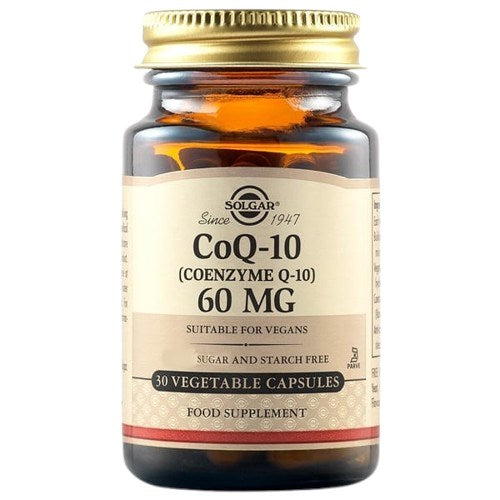 Solgar CoQ-10 60 mg - kofermentas Q10 60 mg 30 kapsulių