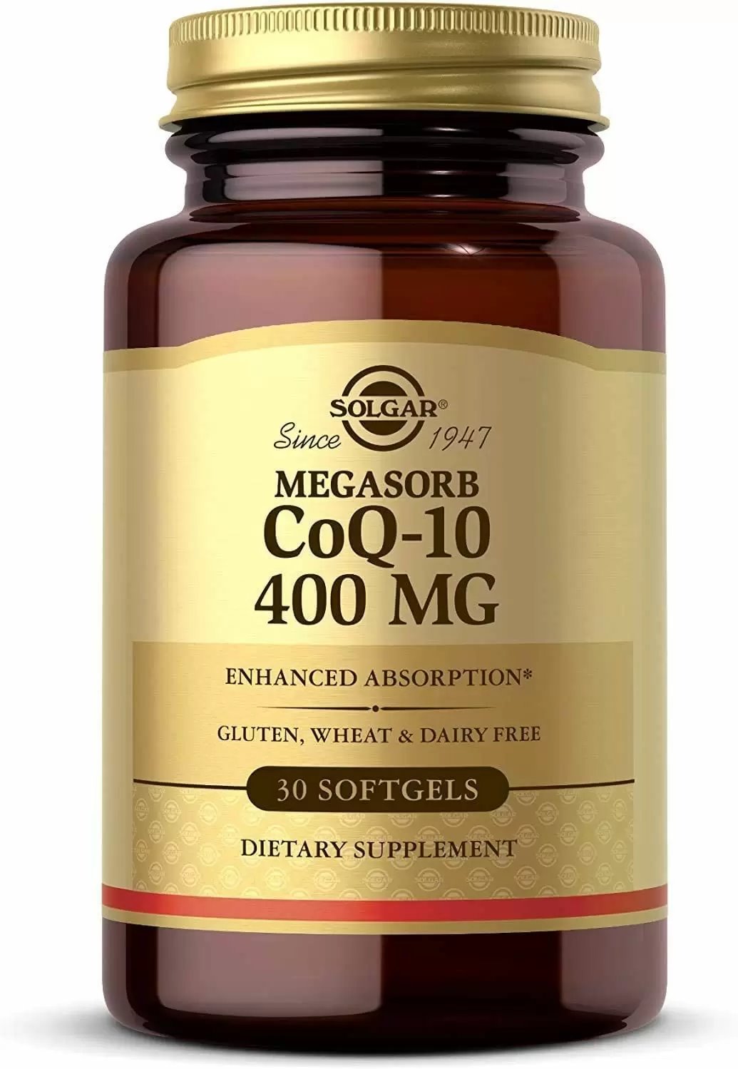 Solgar Megasorb CoQ-10 400 mg - kofermentas Q10 400 mg 30 kapsulių