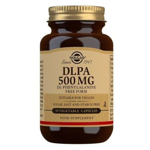 Solgar DLPA fenilalaninas 500 mg 50 kapsulių