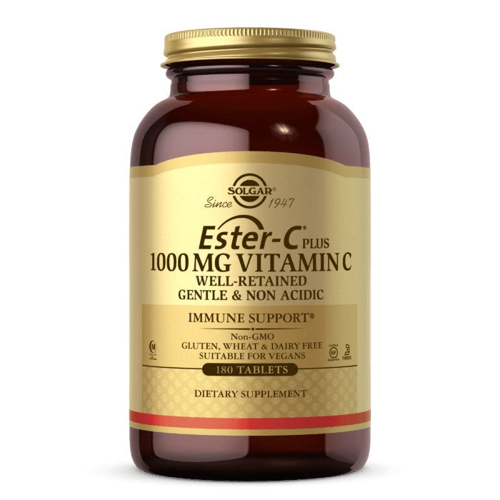 Solgar Ester C Plus - Vitaminas C 1000 mg 180 tablečių