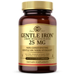 Solgar Gentle Iron 25 mg - švelnus geležies junginys - geležies bisglicinatas 90 kapsulių