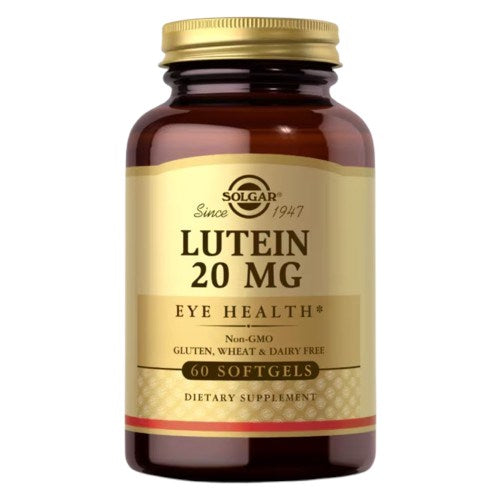 Solgar liuteinas 20 mg 60 kapsulių
