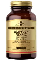 Solgar dvigubo stiprumo Omega-3 60 kapsulių