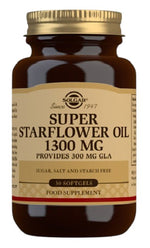 Solgar Super Starflower Oil 1300 mg - agurklių aliejus 30 kapsulių
