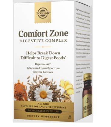 Solgar Comfort Zone virškinimo kompleksas 90 kapsulių