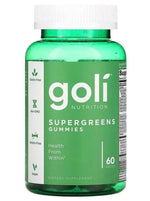 GOLI NUTRITION SuperGreens 60 guminukų