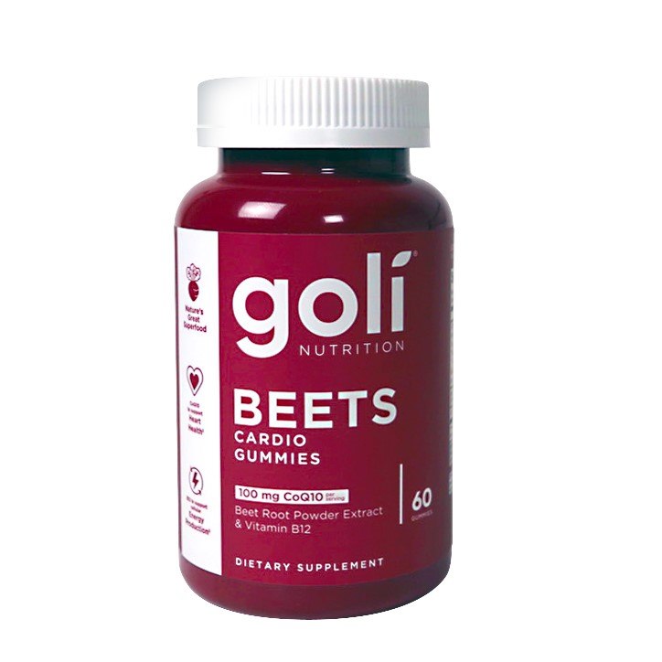 GOLI NUTRITION Burokėlių kardio treniruotė – burokėliai 60 tablečių