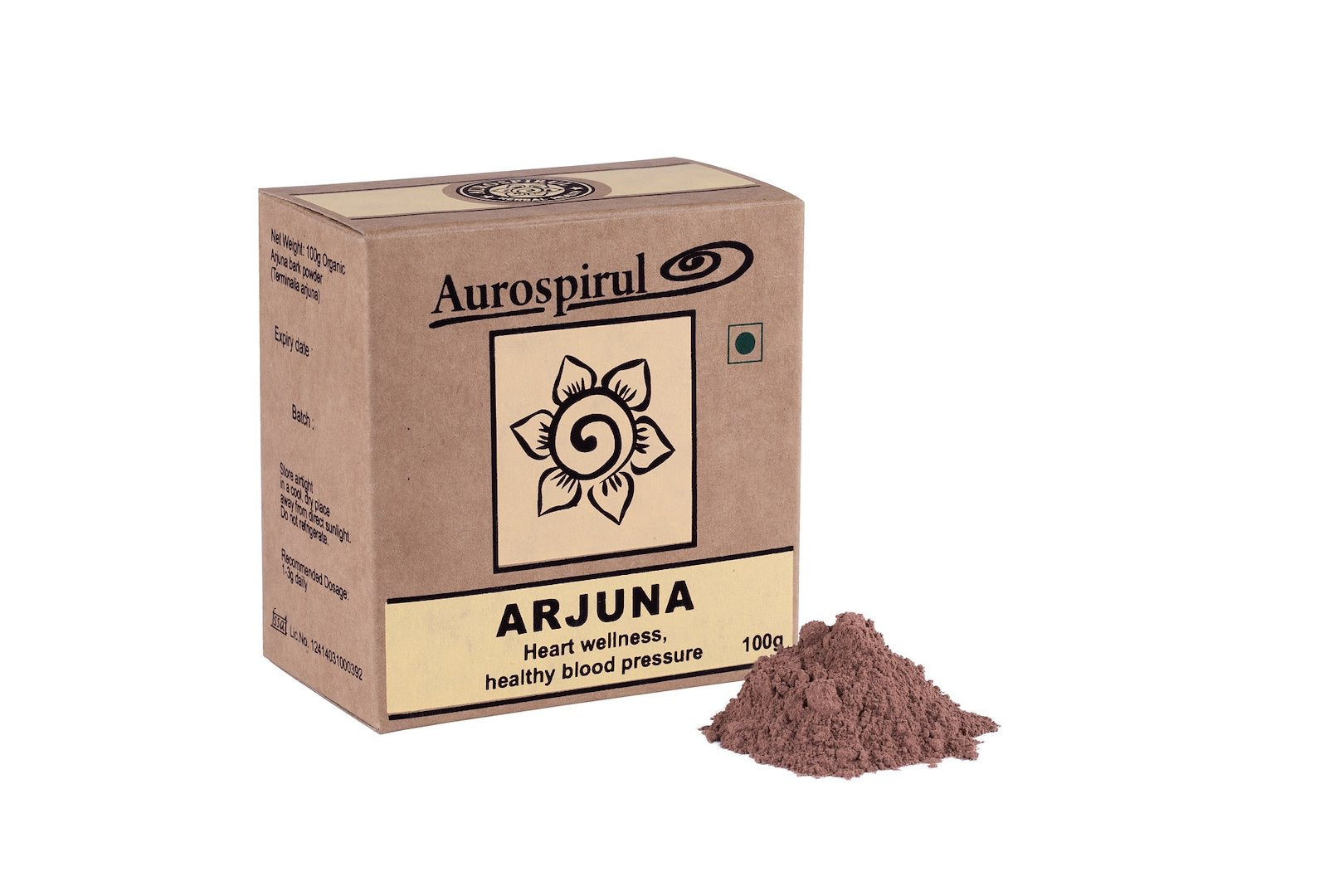 AUROSPIRUL Arjuna milteliai 100 g