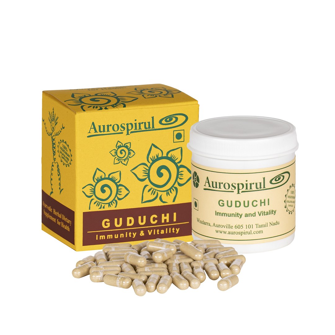 AUROSPIRUL Guduchi 100 kapsulių