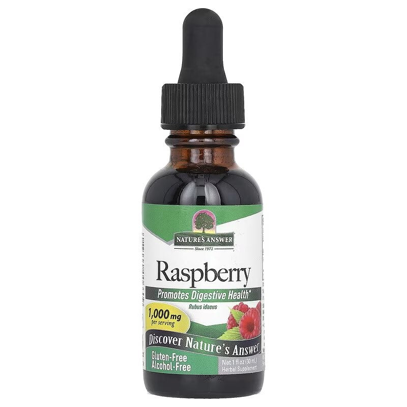 Nature's Answer Avietės – aviečių lapų ekstraktas 30 ml