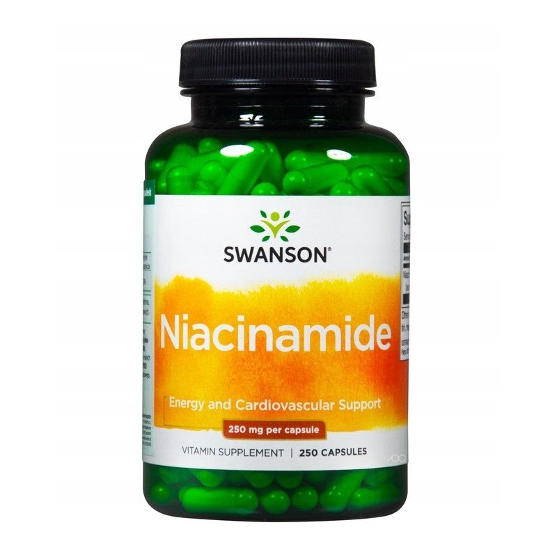 Swanson Niacinamidas 250 mg 250 kapsulių