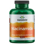 Swanson Niacinamidas 500 mg 250 kapsulių