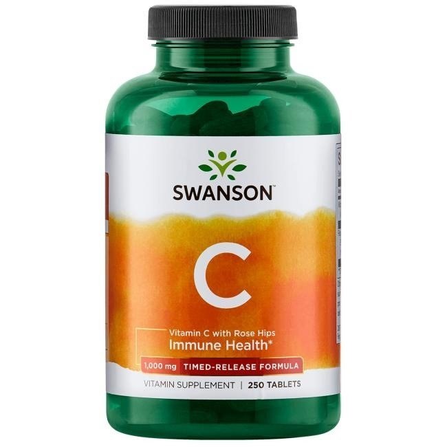 Swanson vitaminas C 1000 su RH pailginto poveikio 250 tablečių