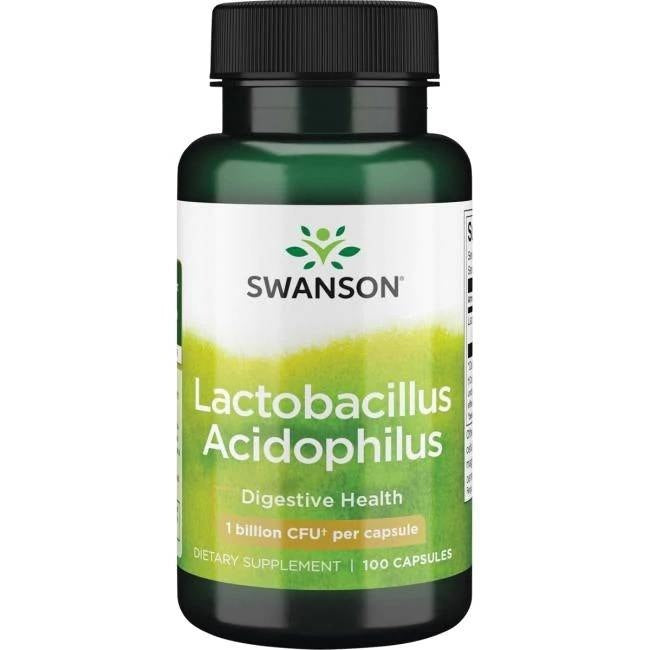 Swanson Lactobacillus acidophilus 100 kapsulių