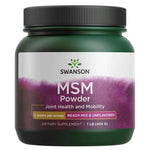 Swanson sieros MSM - metilsulfonilmetano milteliai 454 g