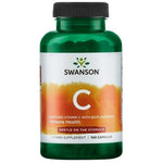 Swanson vitaminas C 500, buferuotas su bioflavonoidais 100 kapsulių