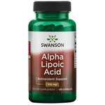 Swanson alfa lipoinė rūgštis 100 mg, ALA 120 kapsulių