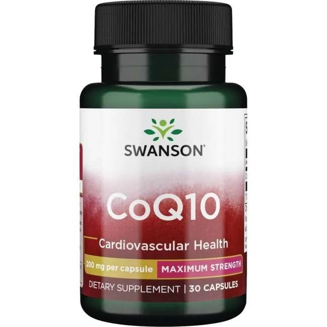 Swanson kofermentas Q10 200 mg 30 kapsulių