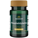 Swanson fosfatidilserinas 100 mg 30 kapsulių