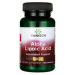Swanson alfa lipoinė rūgštis 300 mg, ALA 60 kapsulių