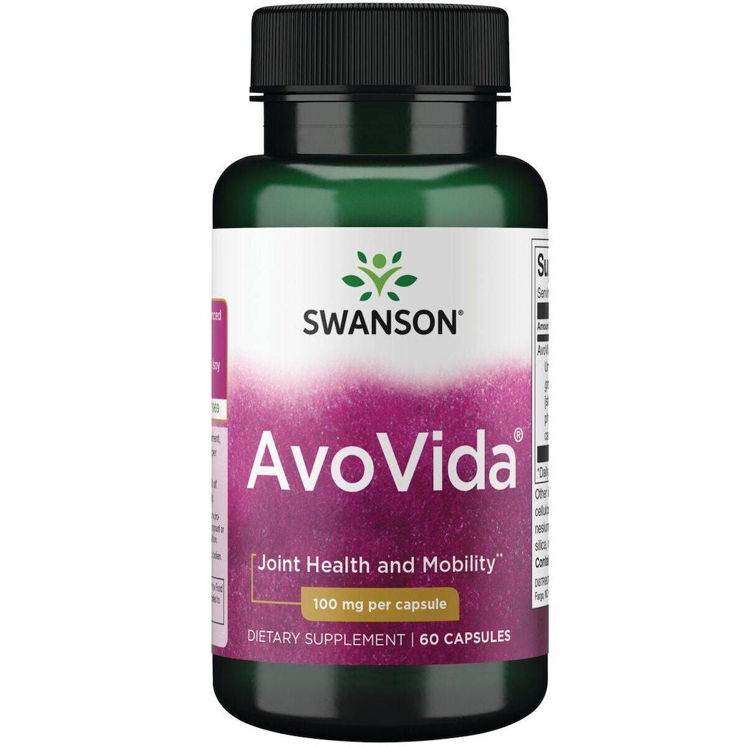 Swanson AvoVida 100 mg 60 kapsulių