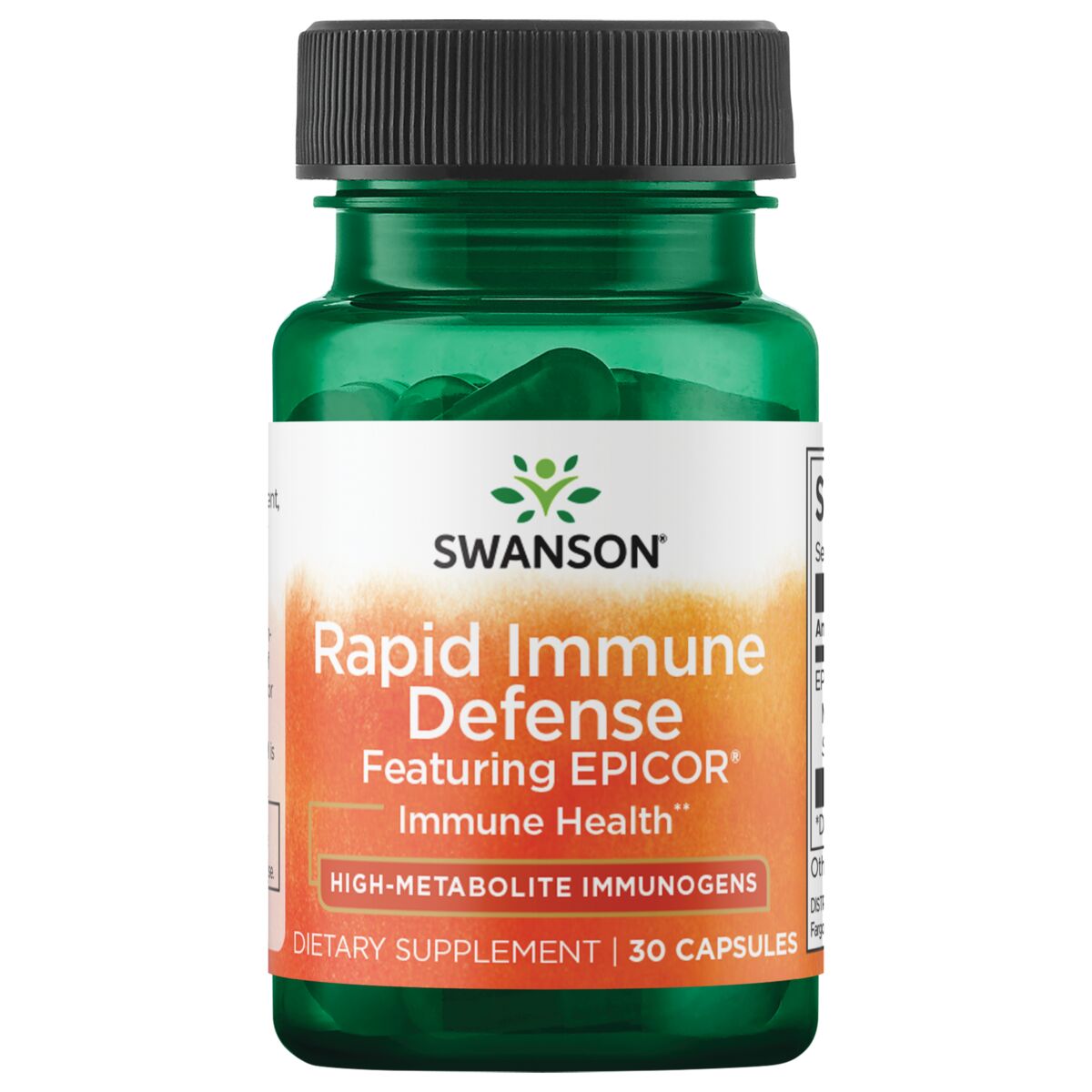 Swanson Epicor imunogenas 500 mg 30 kapsulių