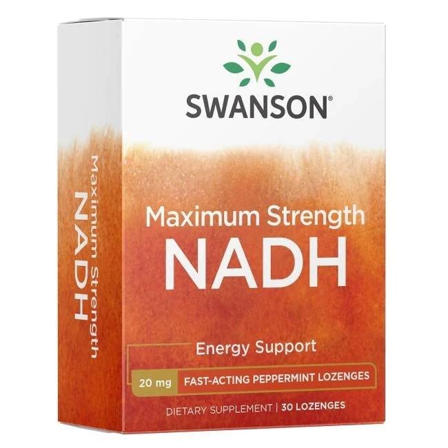 Swanson NADH 20 mg 30 tablečių