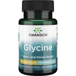 Swanson AjiPure glicinas 500 mg 60 kapsulių