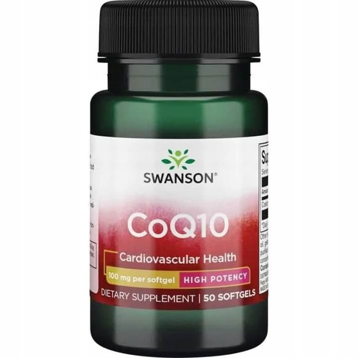Swanson kofermentas Q10 100 mg 50 kapsulių