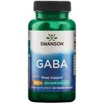 Swanson GABA 750 mg 60 kapsulių