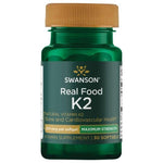 Swanson natūralus vitaminas K2 200 mcg 30 kapsulių