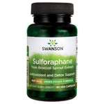 Swanson Sulforafanas iš brokolių daigų ekstrakto - Sulforafanas 400 mcg 60 kaps.