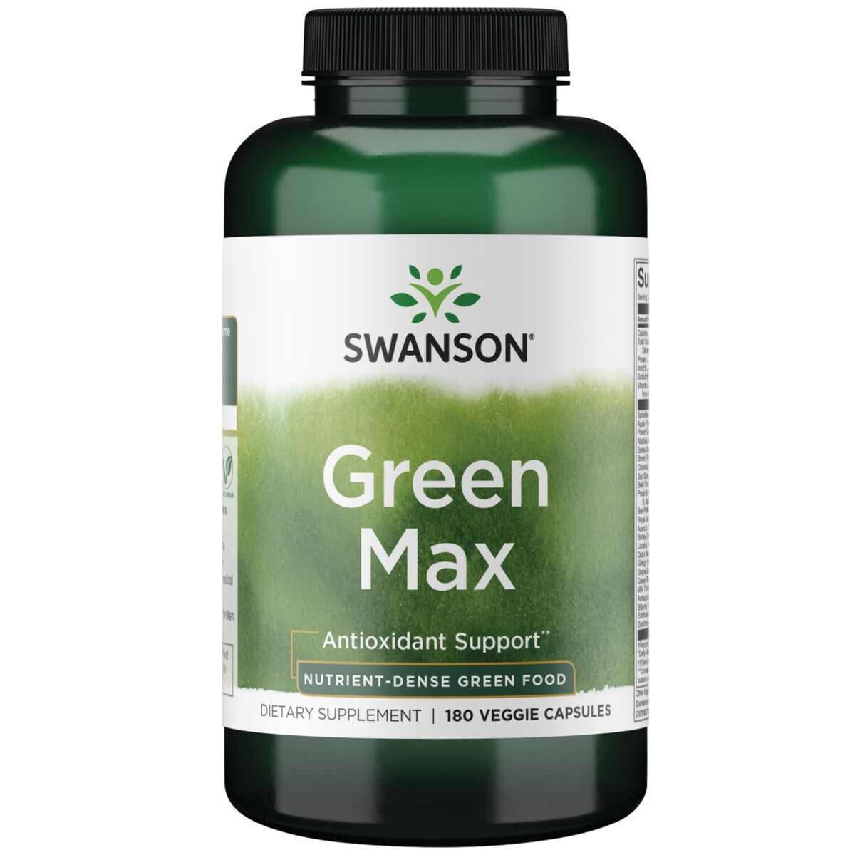 Swanson Green Max 180 kapsulių