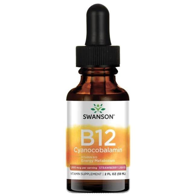 Swanson vitamino B12 skystis 59 ml