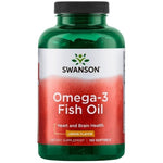 Swanson Omega-3 žuvų taukai 150 kapsulių
