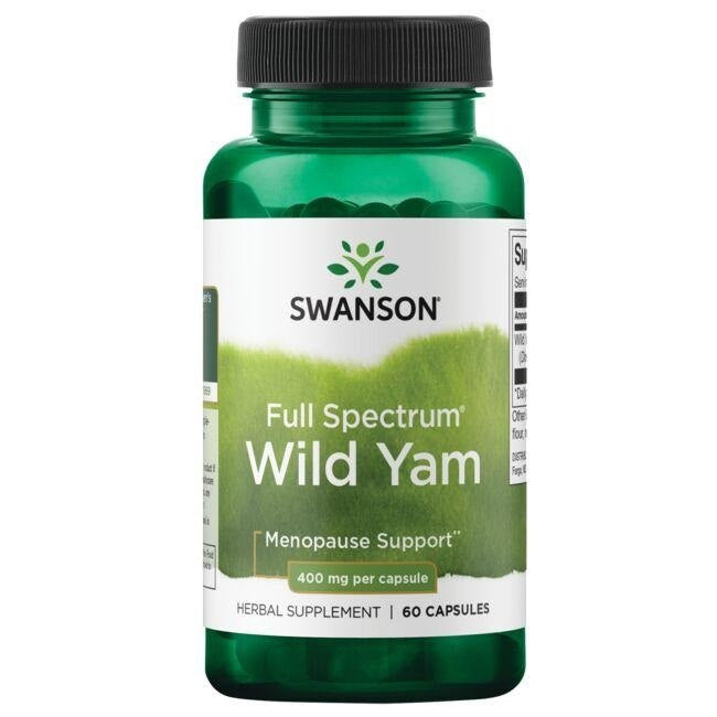 Swanson pilno spektro laukinių jamaikų laukinių jamaikų 400 mg 60 kapsulių