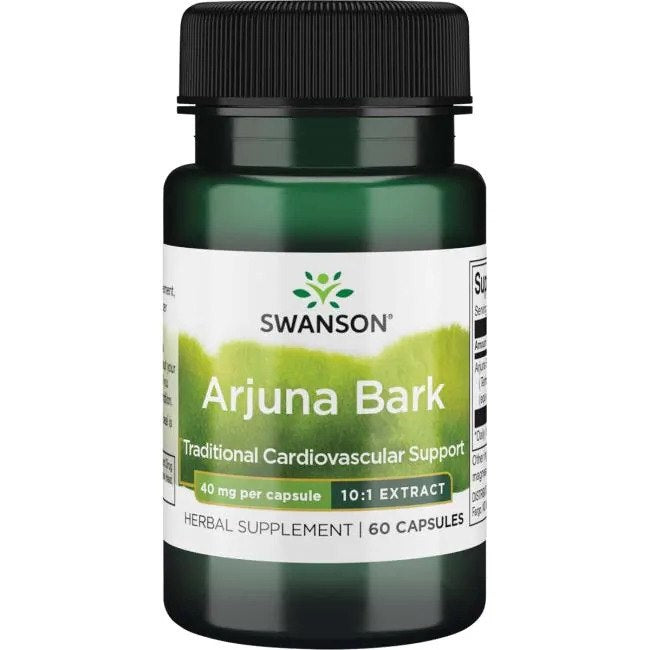 Swanson Arjuna žievės 40 mg ekstraktas 60 kapsulių