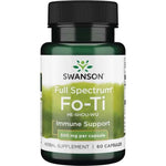 Swanson pilno spektro Fo-ti He-Shou-Wu 500 mg 60 kapsulių