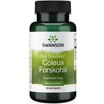 Swanson pilno spektro Coleus Forskohlii 400 mg 60 kapsulių - Magnis.lt