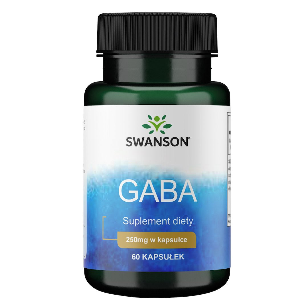 Swanson GABA 250 mg 60 kapsulių