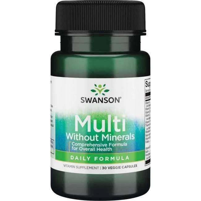Swanson Multi be mineralų 30 kapsulių