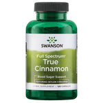 Swanson pilno spektro tikrojo cinamono 300 mg 120 kapsulių