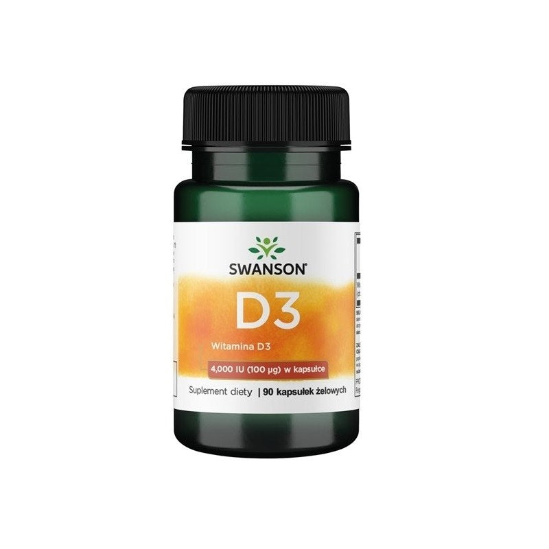 Swanson Vitaminas D3 4000 TV 90 kapsulių