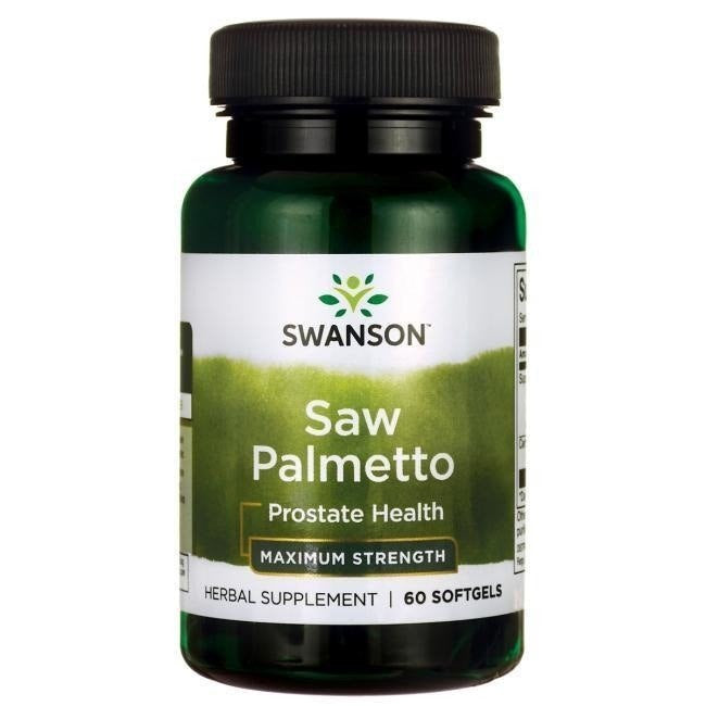 Swanson Sabalpalmių ekstraktas 320 mg 60 kapsulių